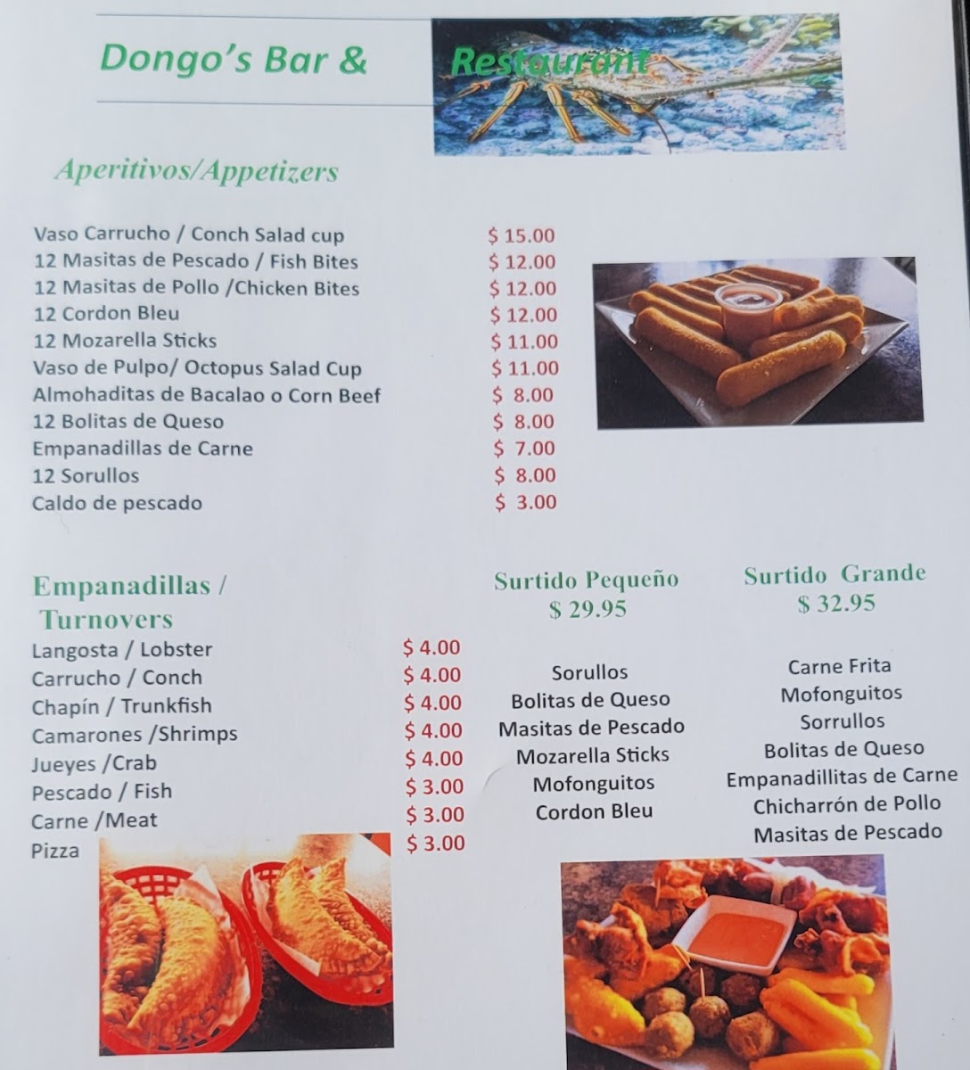 Menu Dongo's-4