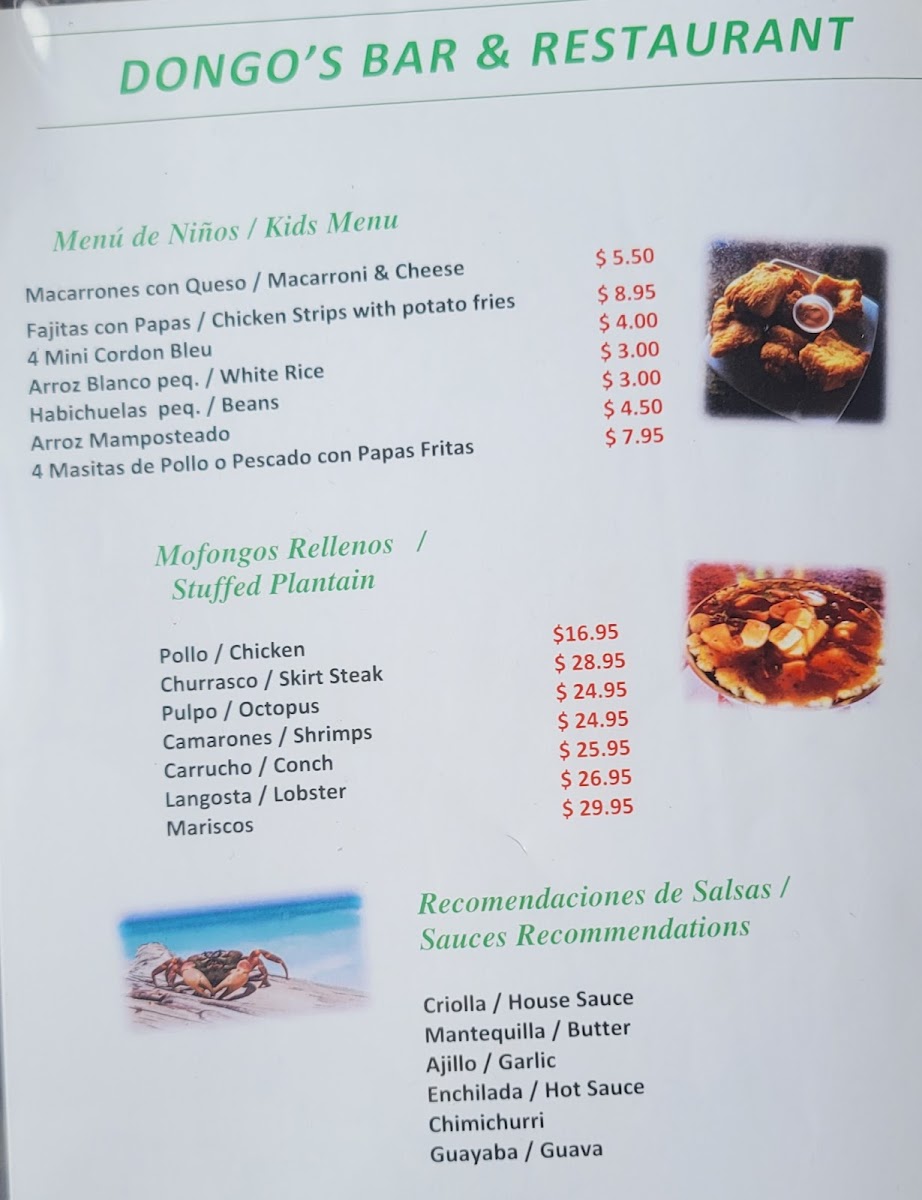 Menu Dongo's-5