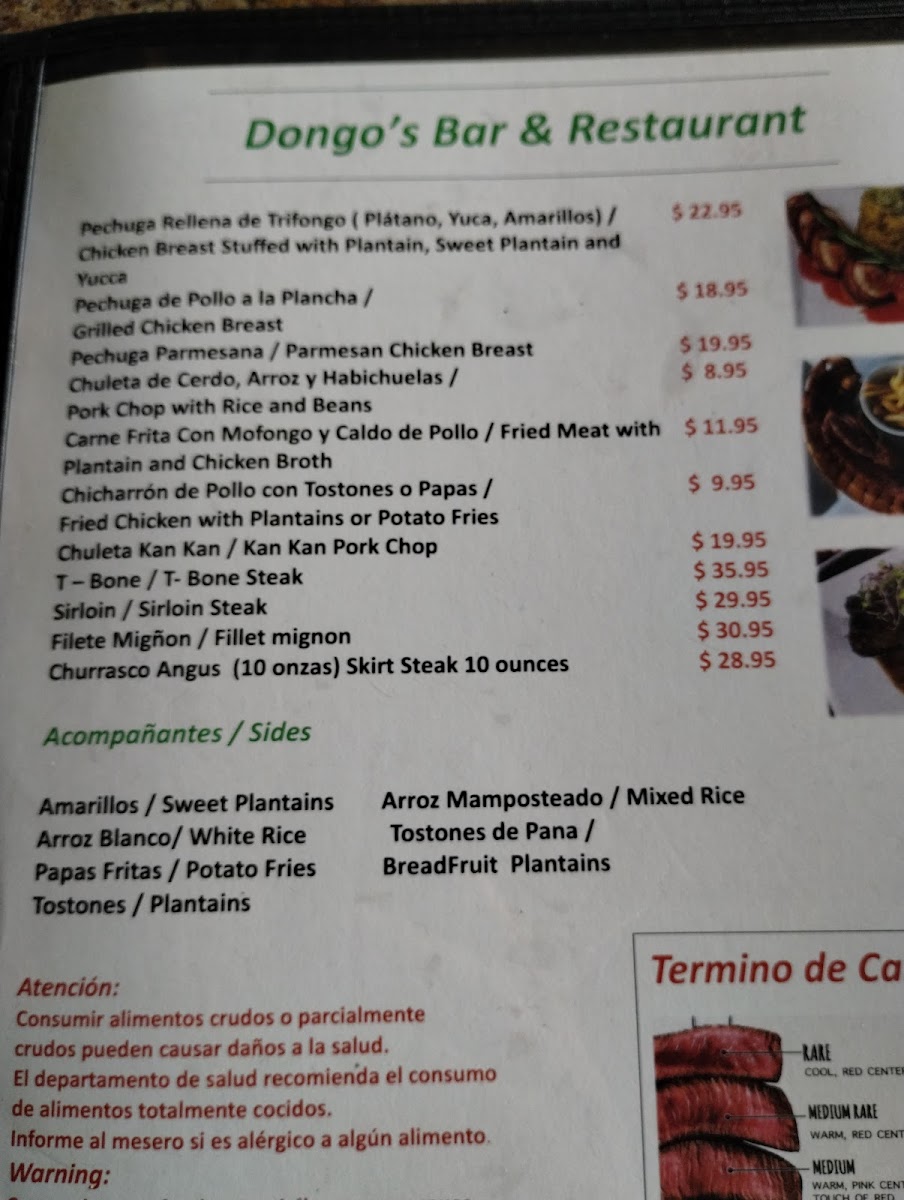 Menu Dongo's-7